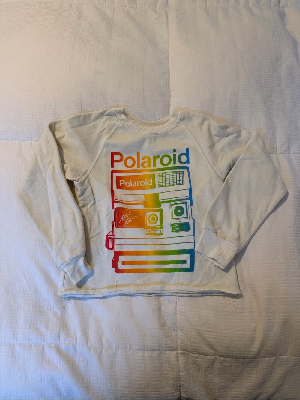 Polaroid Rainbow Crew Neck Sweatshirt
